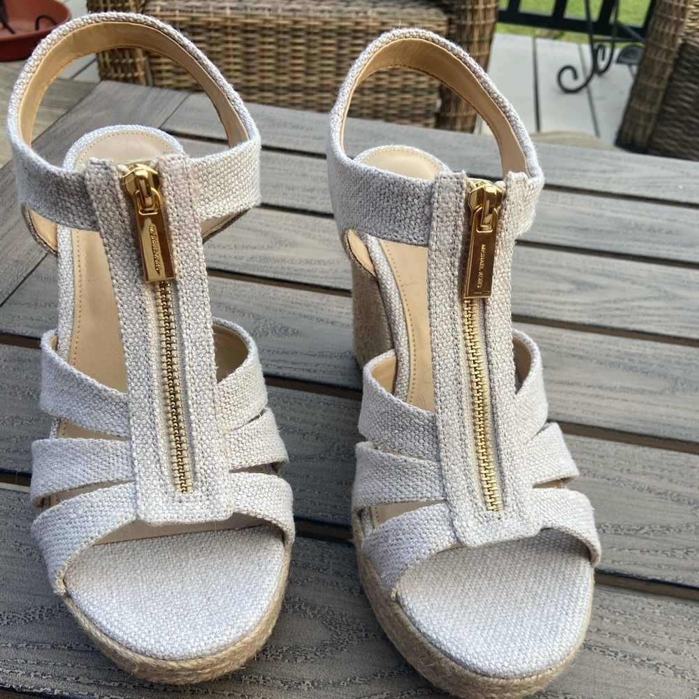 Michael Kors wedge sandals